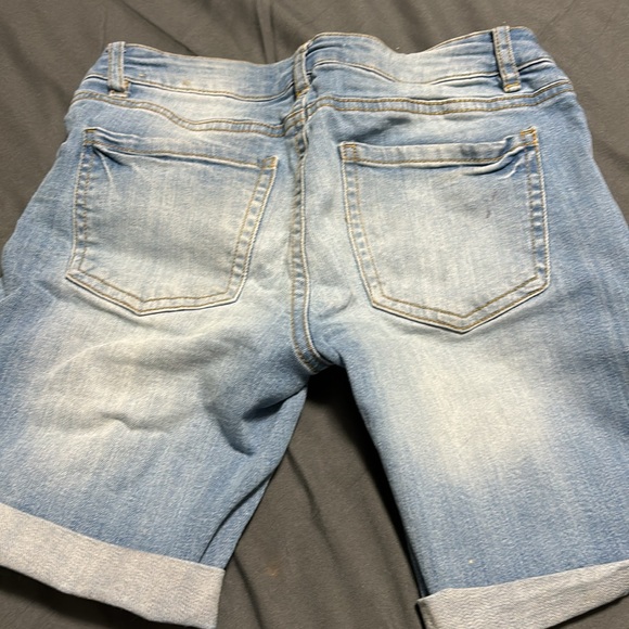 Distressed Jean Shorts - Picture 2 of 2